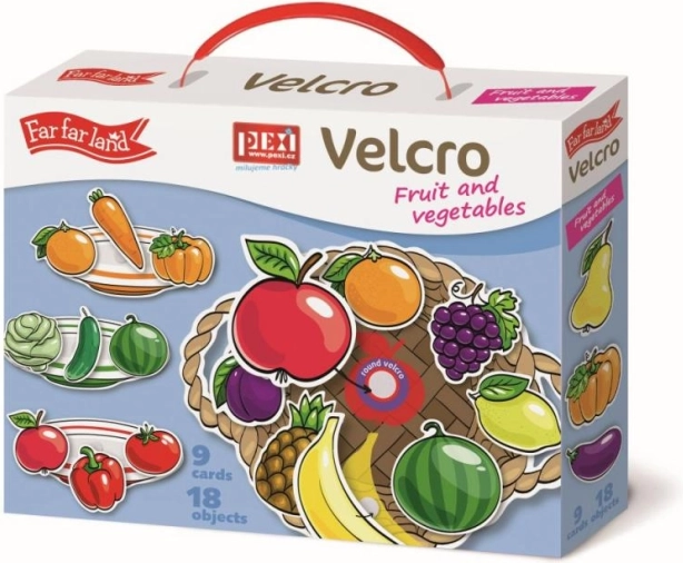 Velcro slagalice – voće i povrće