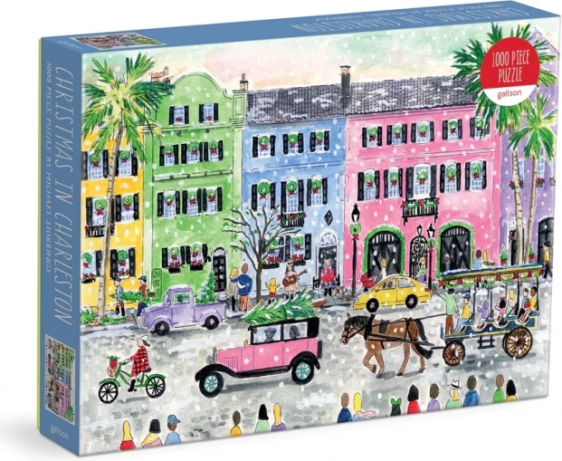 Galison Puzzle Michaela Storrings - Božić u Charlestonu 1000 komada