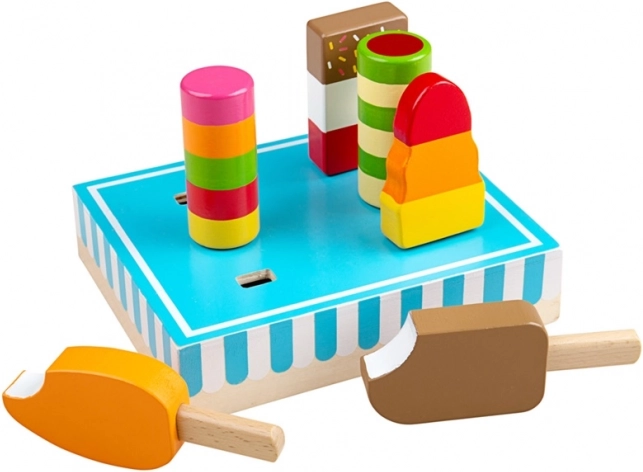 Drveni sladoledi Bigjigs Toys