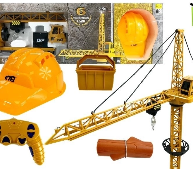 RC građevinski dizalica na daljinsko upravljanje 128 cm