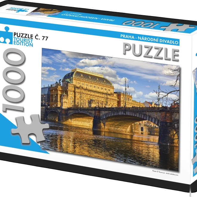 Puzzle Prag - Narodno kazalište 1000 dijelova