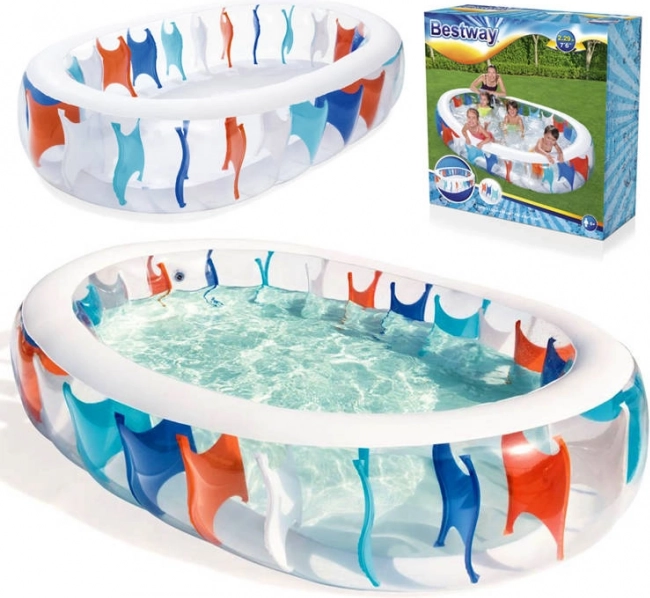 napuhavajući bazen 229 × 152 × 51 cm BESTWAY