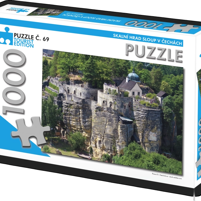 Turističke Puzzle Kameni grad Sloup u Češkoj 1000 dijelova