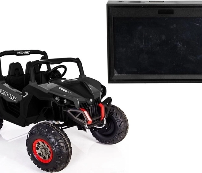 LCD glazbeni panel za automobil na bateriju