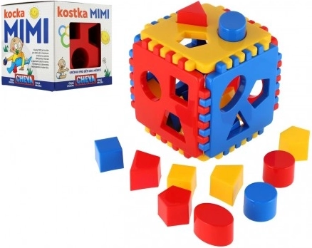 Umetaljka kocka za djecu od plastike 13 × 13 × 13 cm