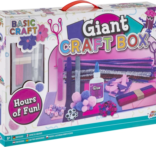 Basic Craft veliki ružičasti kreativni box