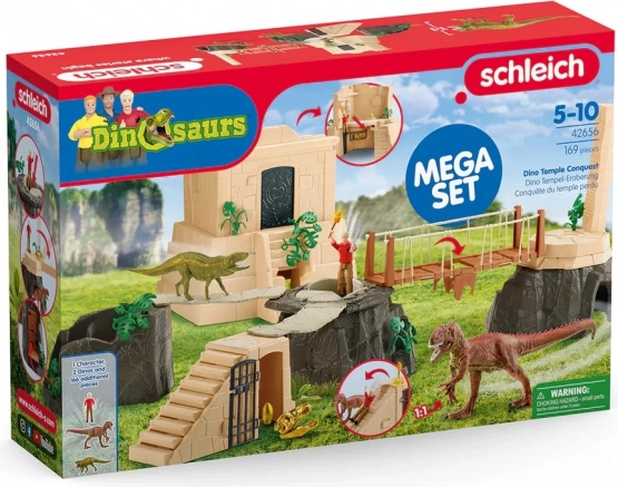 Set figurica Pustolovina u hramu dinosaura