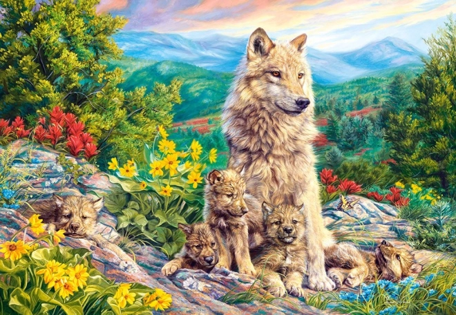 Puzzle 1000 dijelova Vuk Nova generacija