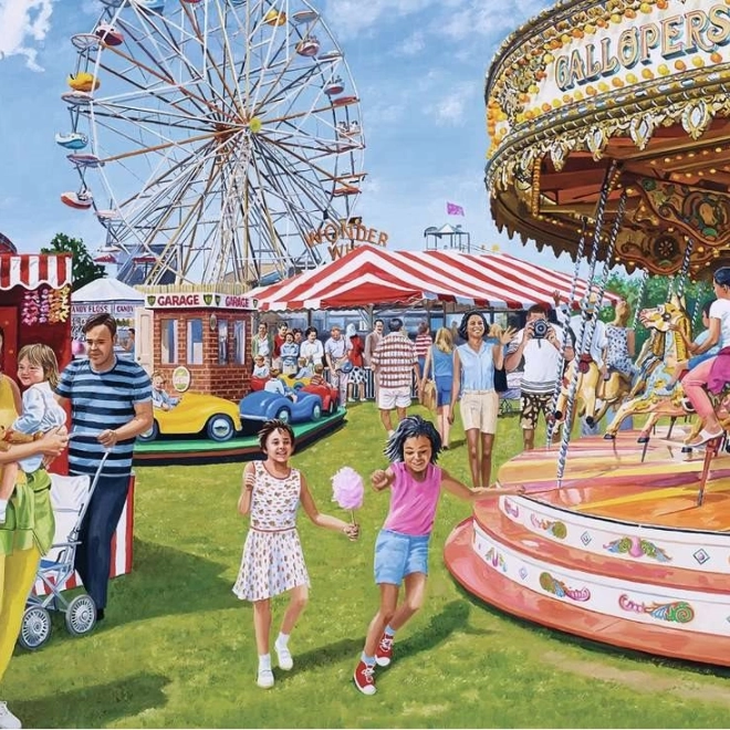 Ravensburger puzzle Vintage Fairground Fun, 1000 dijelova