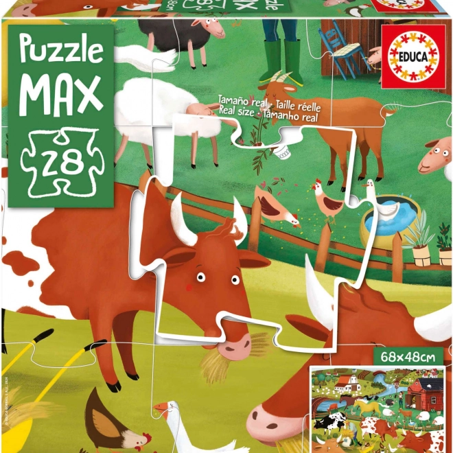 Educa Puzzle Farma 28 dijelova