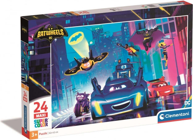 Puzzle Batwheels 24 maxi dijelova