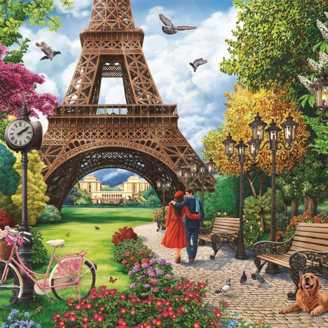 Puzzle Proljeće u Parizu 500 dijelova