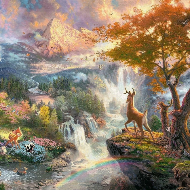 Puzzle Bambi: Prva godina 1000 dijelova od SCHMIDT