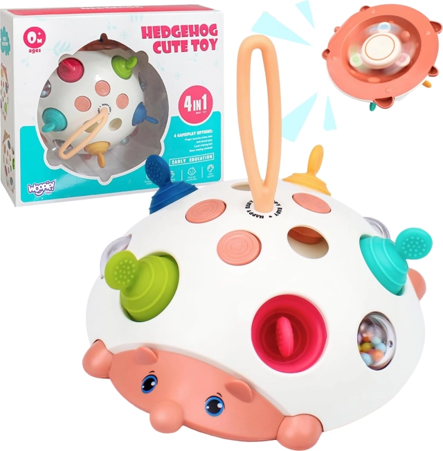 WOOPIE senzorni igračka 4u1 ježić pop-it