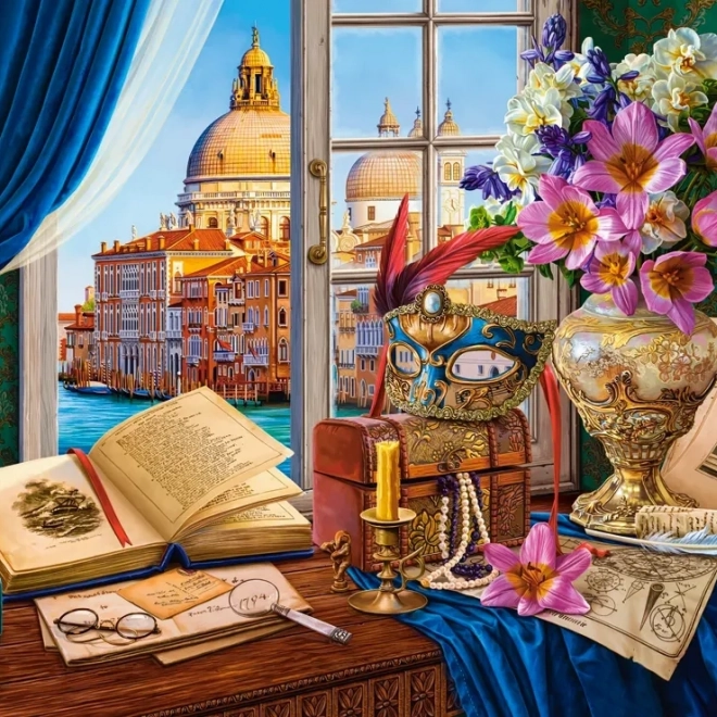 Puzzle 2000 dijelova Mrtva priroda u Veneciji