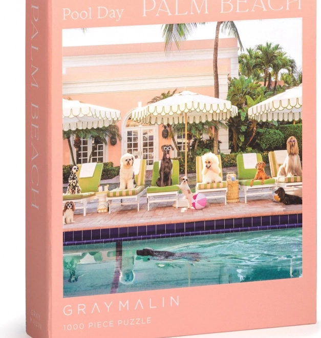 Puzzle Kraj bazena u Palm Beacha 1000 dijelova