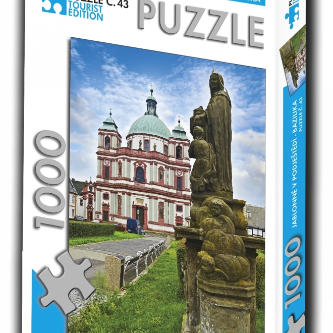 Puzzle Jablonné v Podještědí, bazilika 1000 dijelova