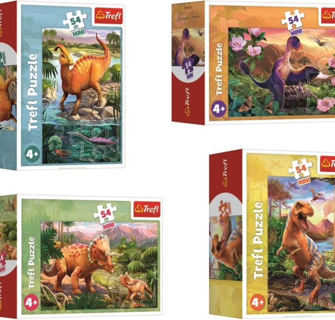 Minipuzzle Dinosauri s 54 komada