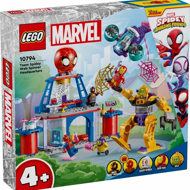 LEGO Marvel Sjedište Spideyjeva tima 4+