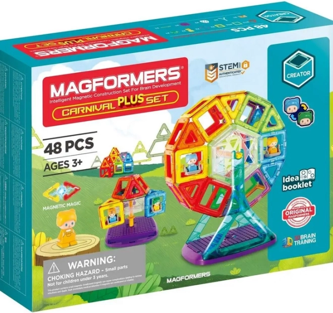 magformers carnival plus set za slaganje 48 dijelova