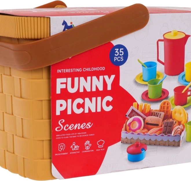 Dječja piknik košara – 35 dijelova