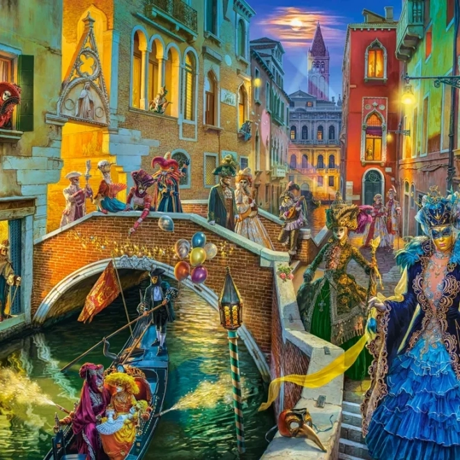 Puzzle 3000 dijelova Karneval u Veneciji
