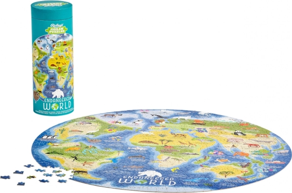 Kružne puzzle Ridley's Games Ugroženi svijet 1000 dijelova