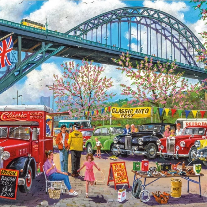 Puzzle Newcastle XL 500 dijelova od Gibsons