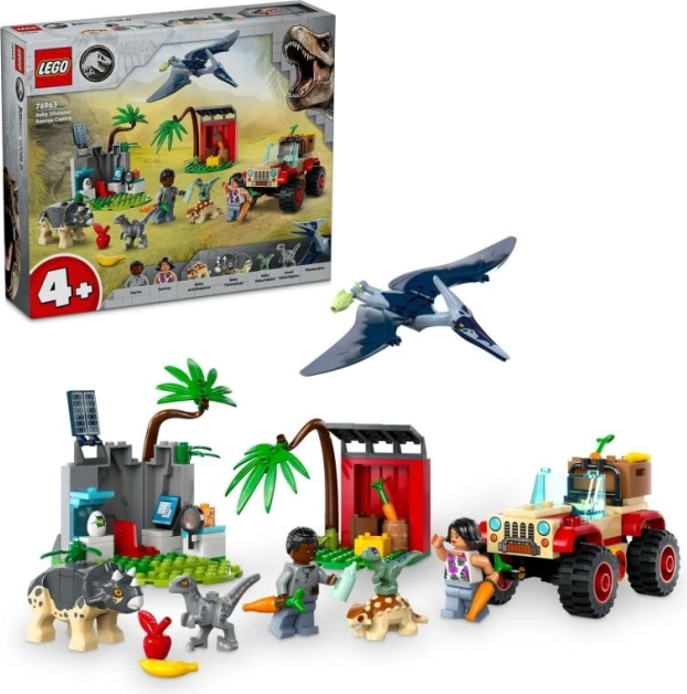 lego jurassic world centar spašavanja za male dinosaure
