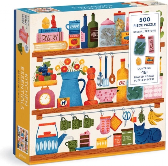 Puzzle osnovna kuhinjska pomagala 500 dijelova