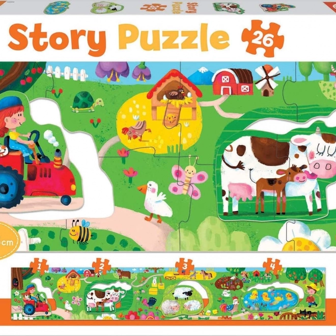 Educa narativne puzzle Farma 26 komada