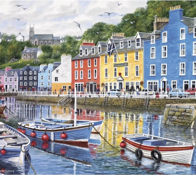 Puzzle Tobermory, Škotska 1000 dijelova