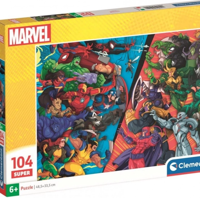 Clementoni Puzzle Avengers vs. Zlikovci 104 dijelova