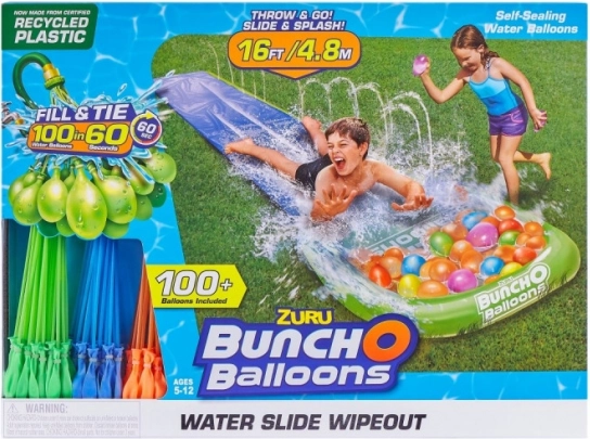 Bunch O Balloons tobogan s 1 trakom s balonima
