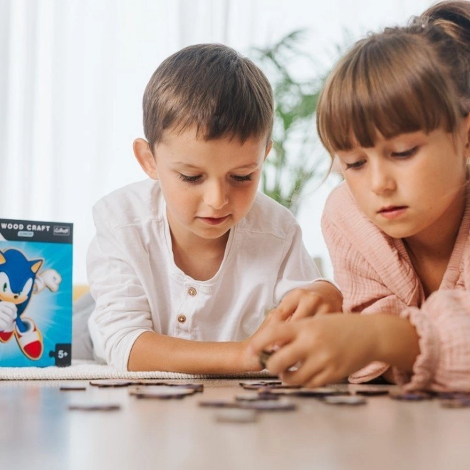 Drvene puzzle Sonic 50 komada
