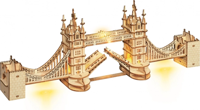 RoboTime drvene 3D puzzle most Tower Bridge svjetleći