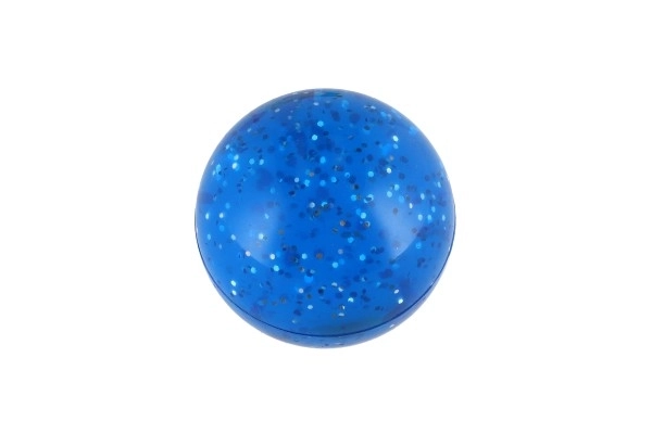 Loptica/skakačica s glitterima 6 cm