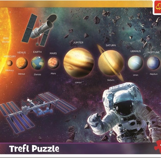 Puzzle Sunčev sustav 25 dijelova