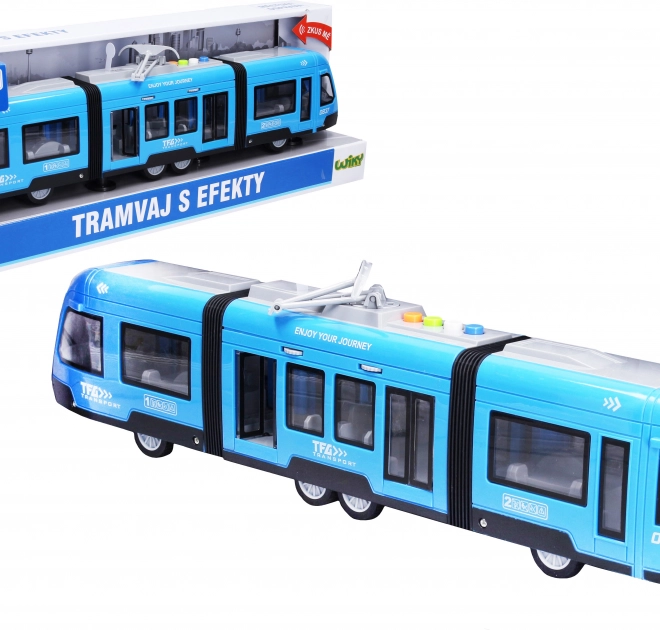 Tramvaj s efektima 44 cm na inercijski pogon – češko pakiranje