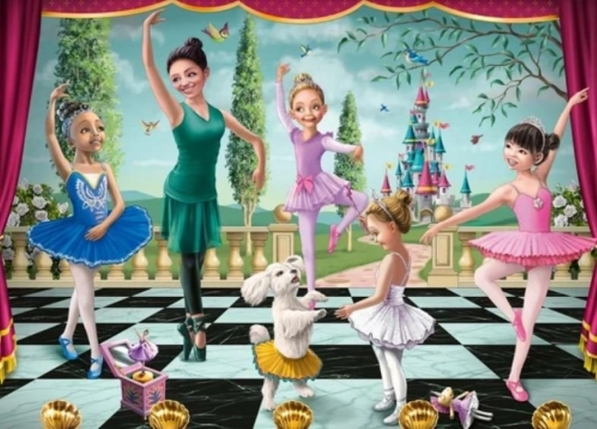 Puzzle Baletna proba 60 dijelova Ravensburger