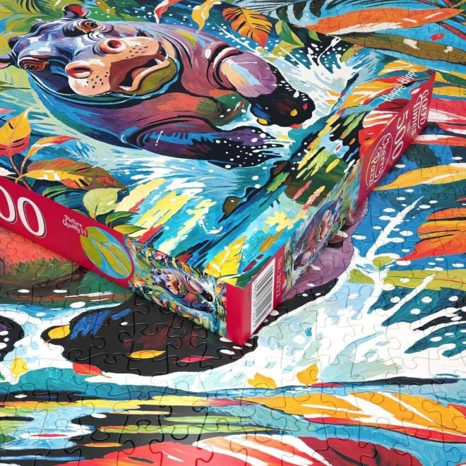 Puzzle Sretni nilski konj 500 dijelova