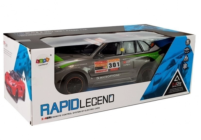 Sivi auto na daljinsko upravljanje RC 1:10 2.4G