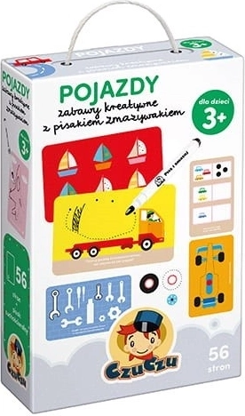 CzuCzu Vozila – kreativna zabava s brisivim flomasterom