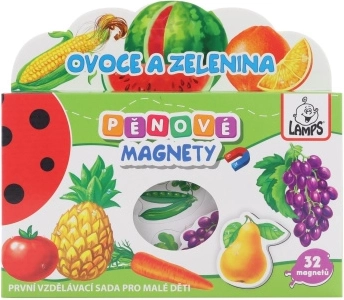 Pjenasti magneti Voće i povrće – set za djecu