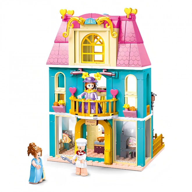 Sluban Girls Dream Village M38-B0875 Dvokatna kuća s potkrovljem