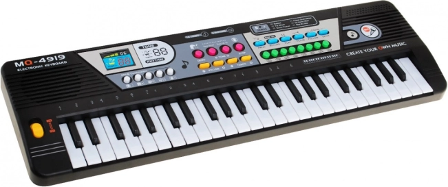 Dječji klavijature s 49 tipki 5+ s mikrofonom i snimanjem
