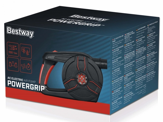 Bestway praktična električna pumpa PowerGrip 3 adaptera 62258