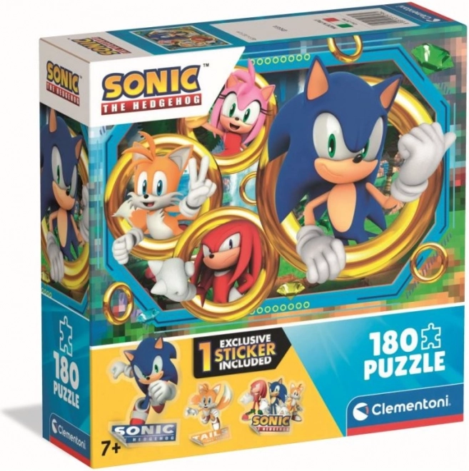 Slagalica Sonic Jež 180 komada