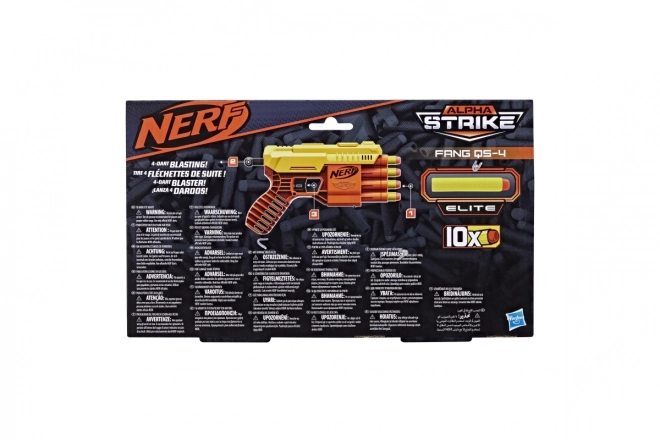 NERF Alpha strike fang QS4 Žuta