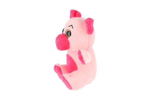 Životinja plišana velike oči 18 cm na kartici